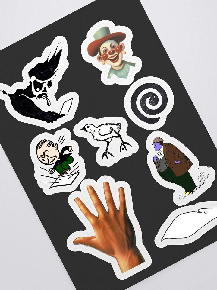 Haddock DADA | Slaps Sticker Sheet product image (1)