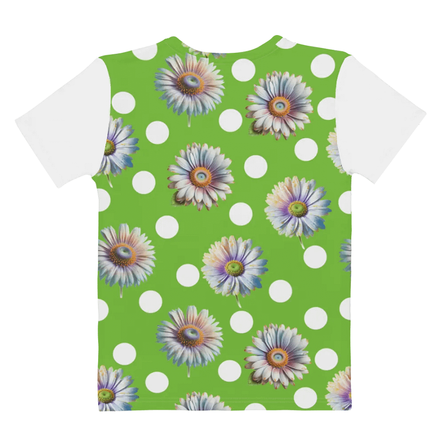 Lime Daisy & Dots T-shirt product image (3)
