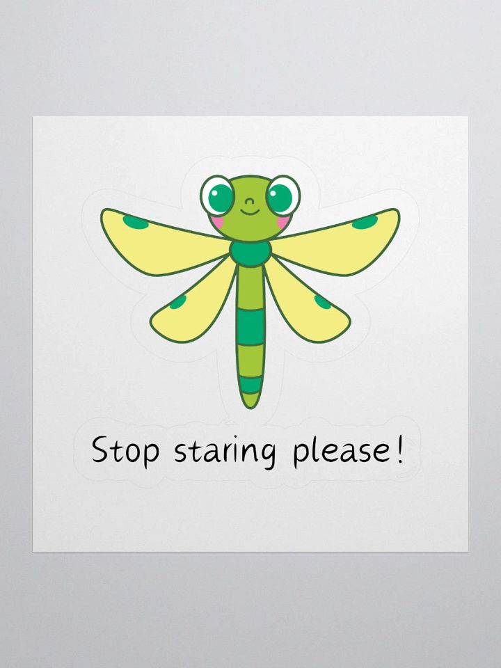 Whimsical Dragonfly Kiss-Cut Sticker 011 product image (10)