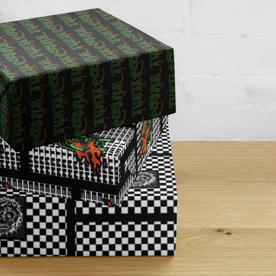 Mr turtle logo wrapping paper product image (10)