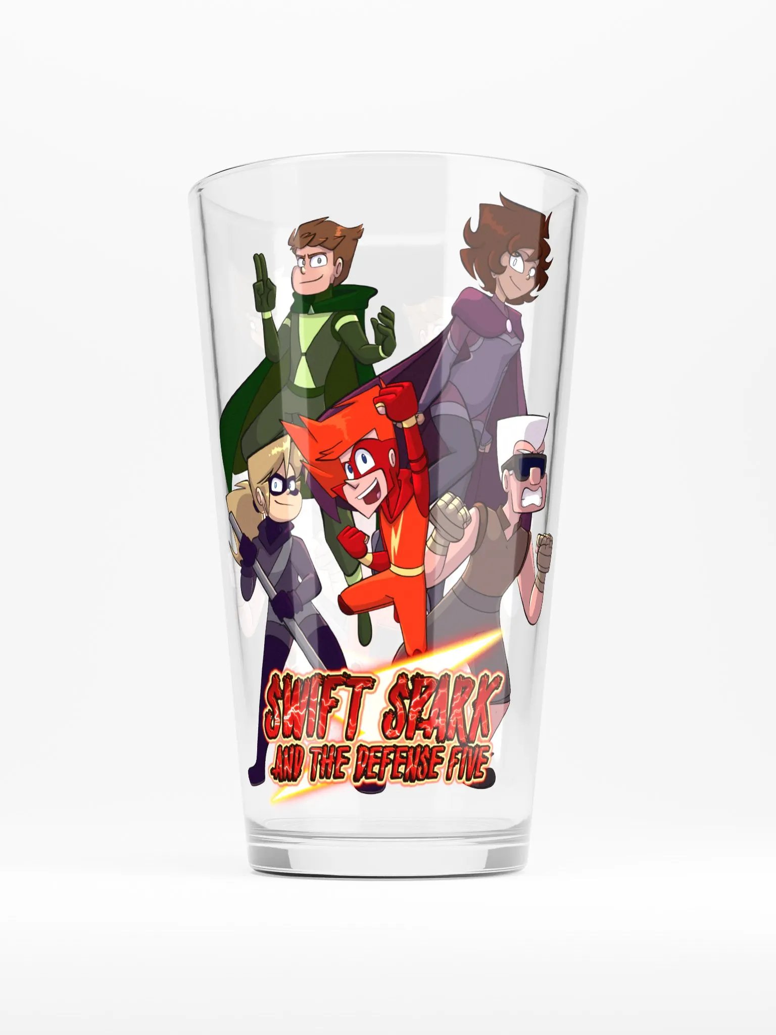 Swift Spark and the Defense Five: Team Glass product image (1)