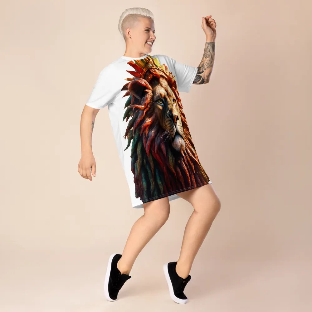 Regal Lion Crown All-Over Dress product image (7)