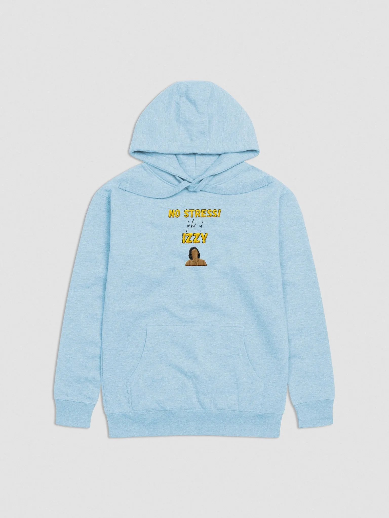 Take it Izzy embroidered HOODIE product image (1)