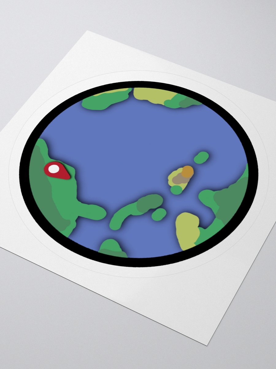 Beaver Geography Earth Sticker product image (3)