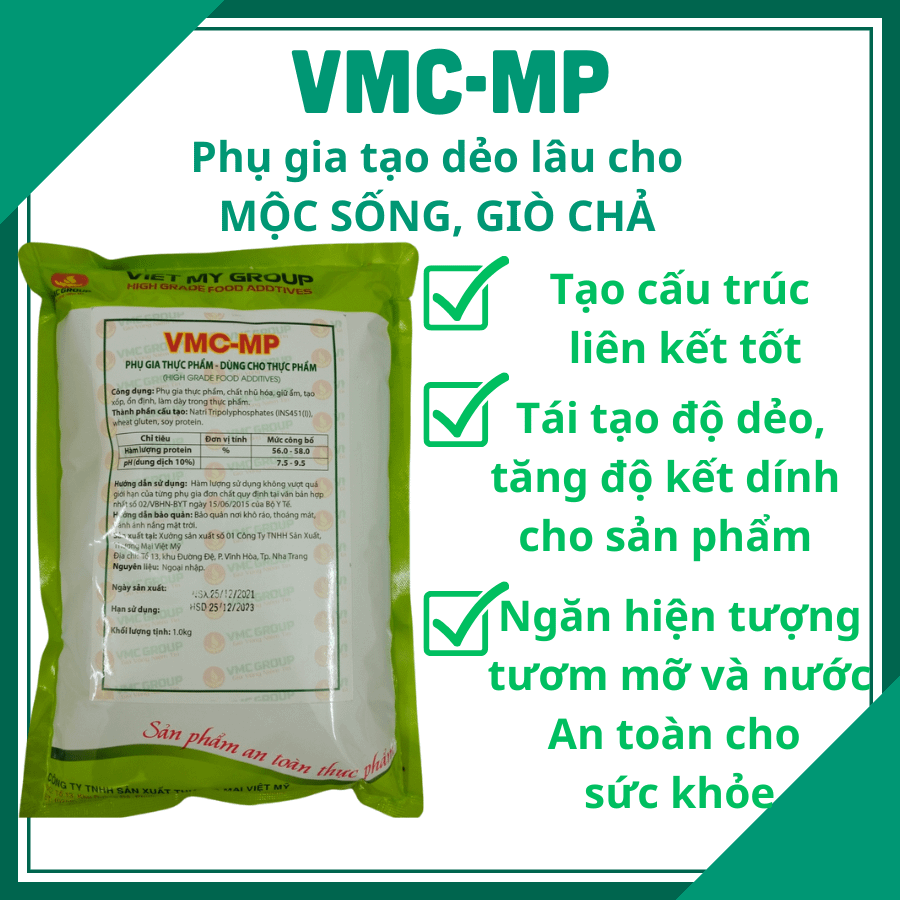 VMC MP PHỤ GIA TẠO DẺO ,LIÊN KẾT CHO THỊT product image (1)