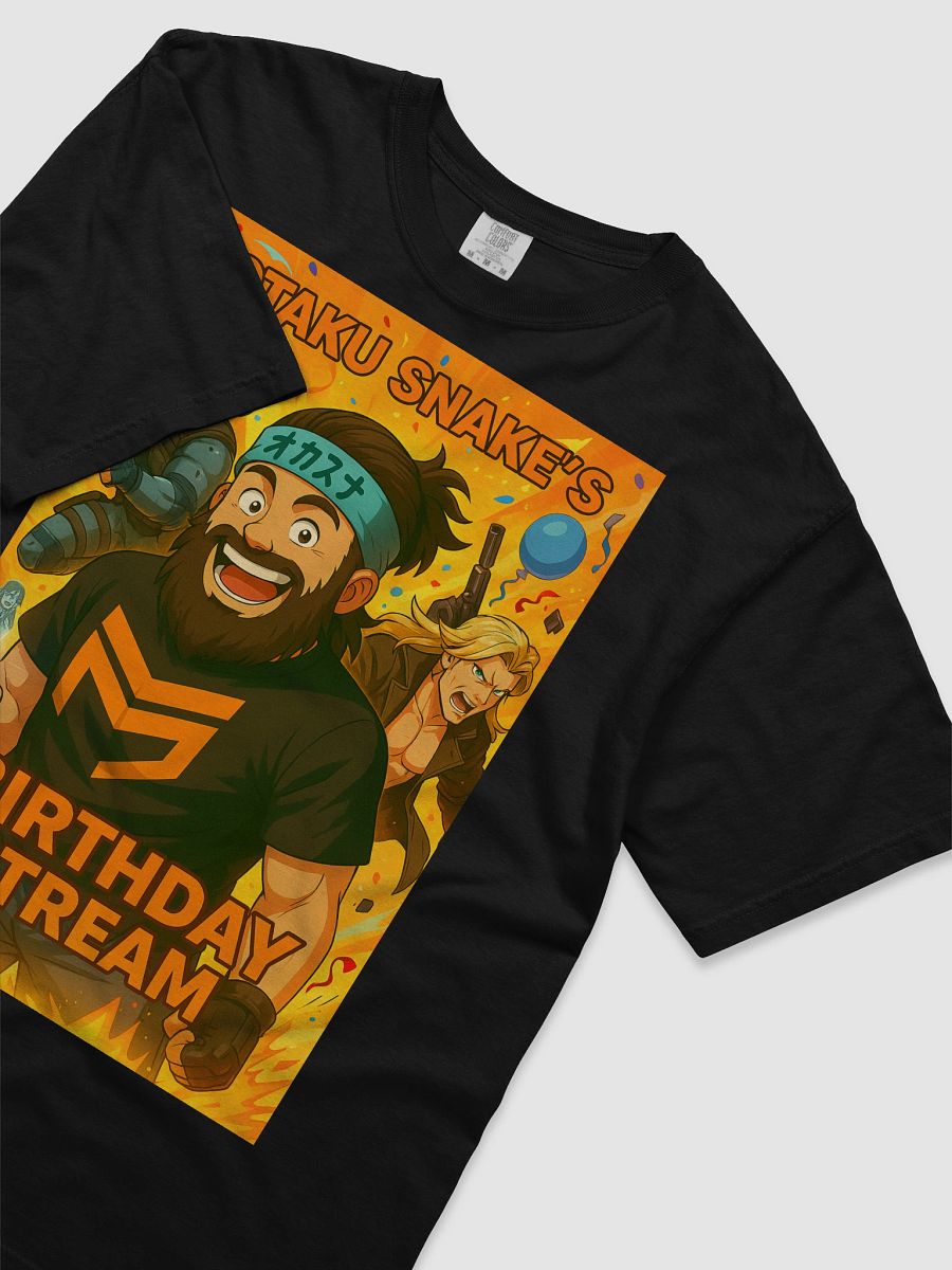 Snake's Birthday Stream Celebration Tee product image (3)