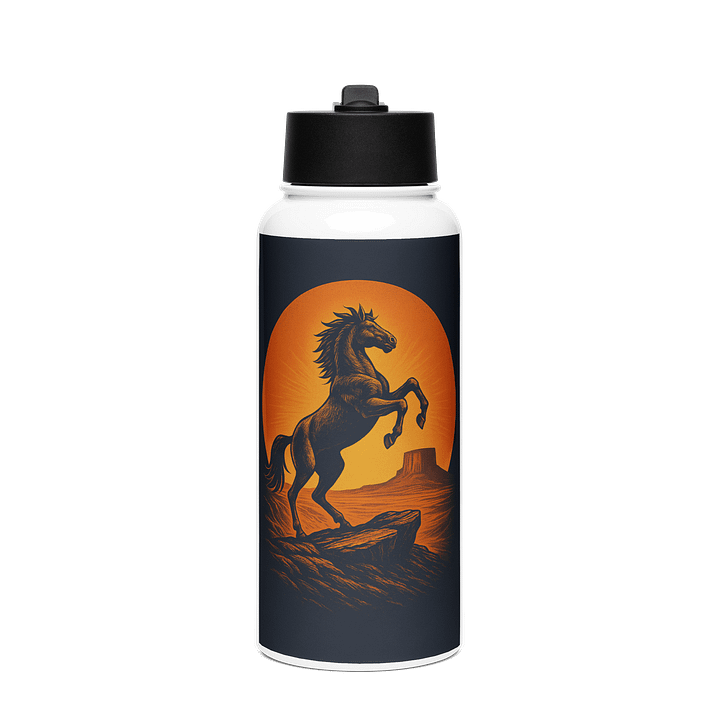 WILD HORSE IN SUNSET product image (1)