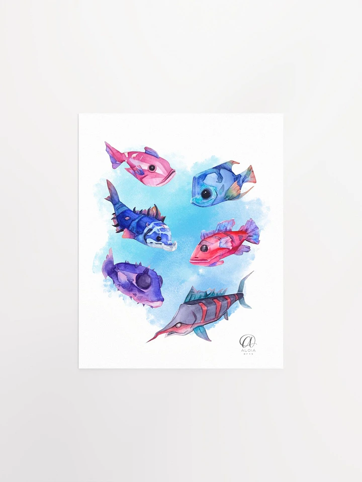 Sea of Thieves Fish Print, Portrait product image (1)