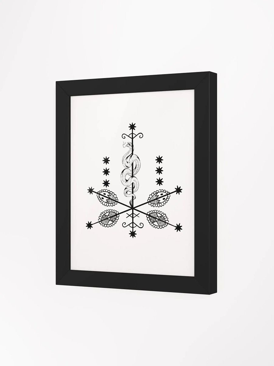 Frame with Ti Jean Petro vèvè product image (33)