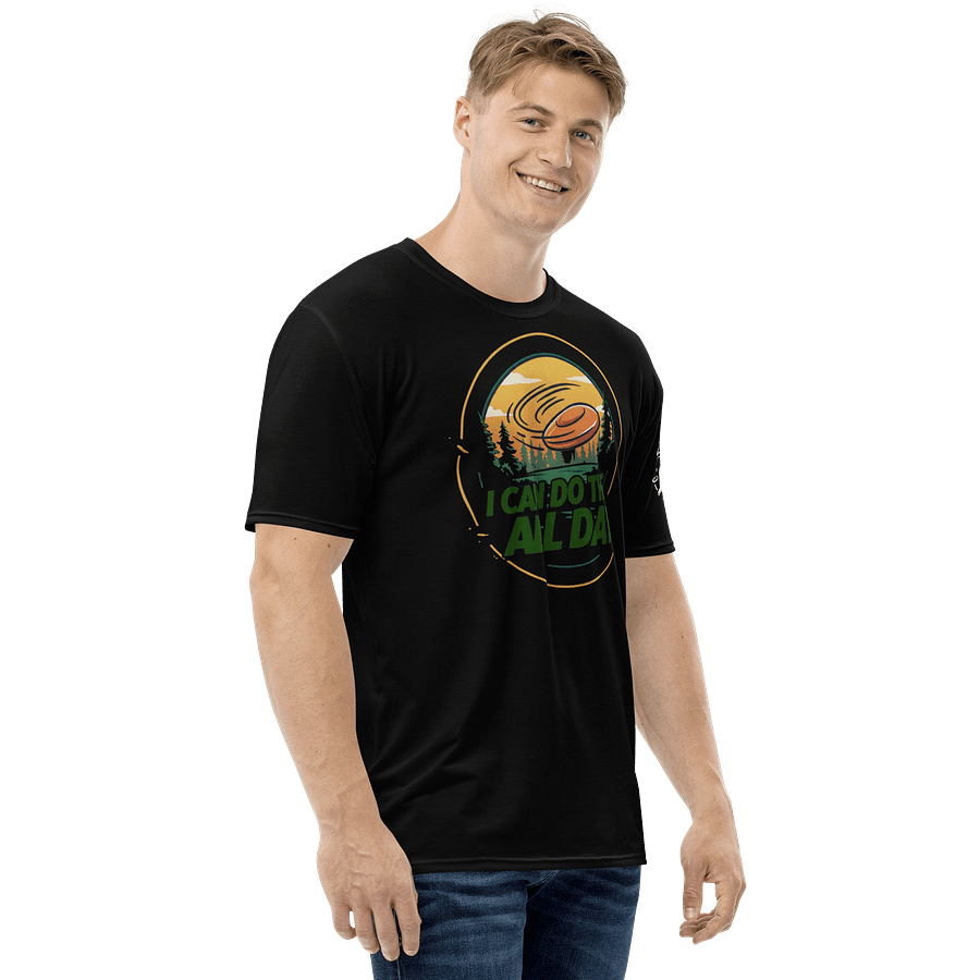 Fancy Lads Men's Black T-Shirt "I Can Do This All Day" product image (5)