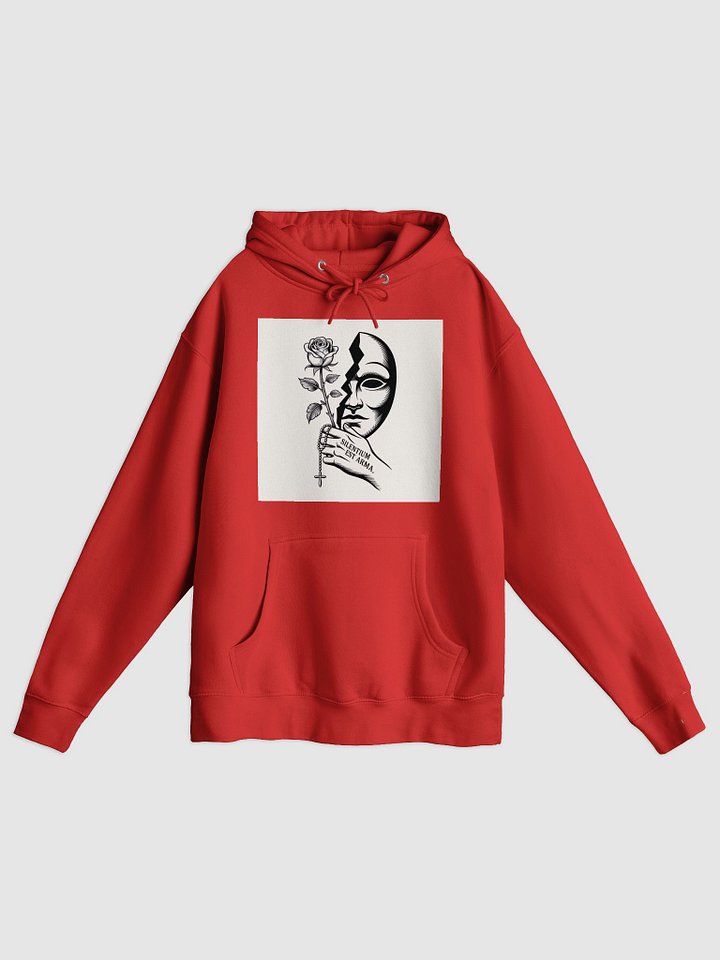 Silentium Est Arma Broken Mask Hoodie product image (1)