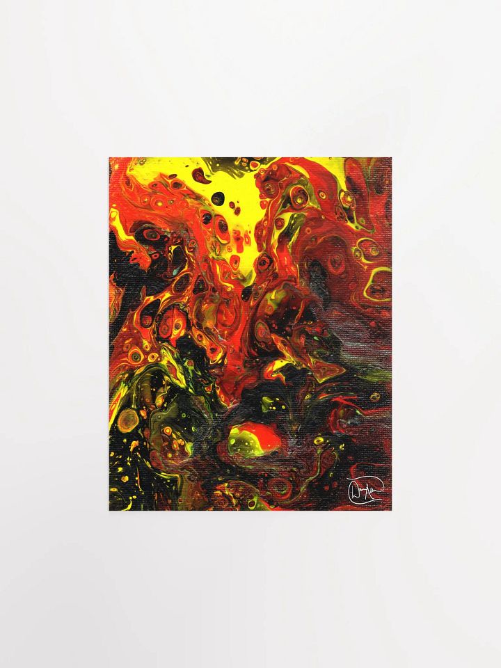 Volcano Fluid Acrylic Print product image (1)