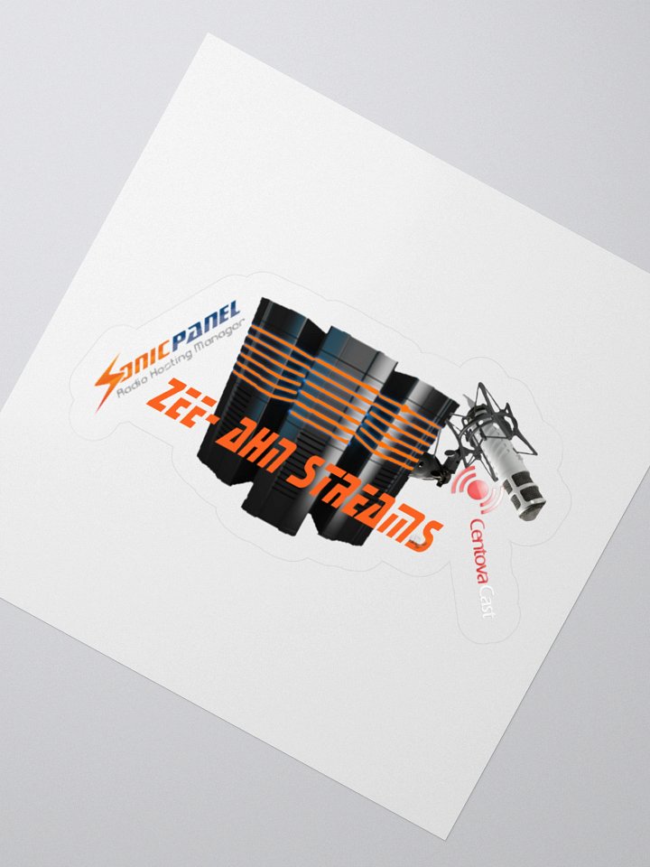ZEE -logo sticker 2A product image (8)