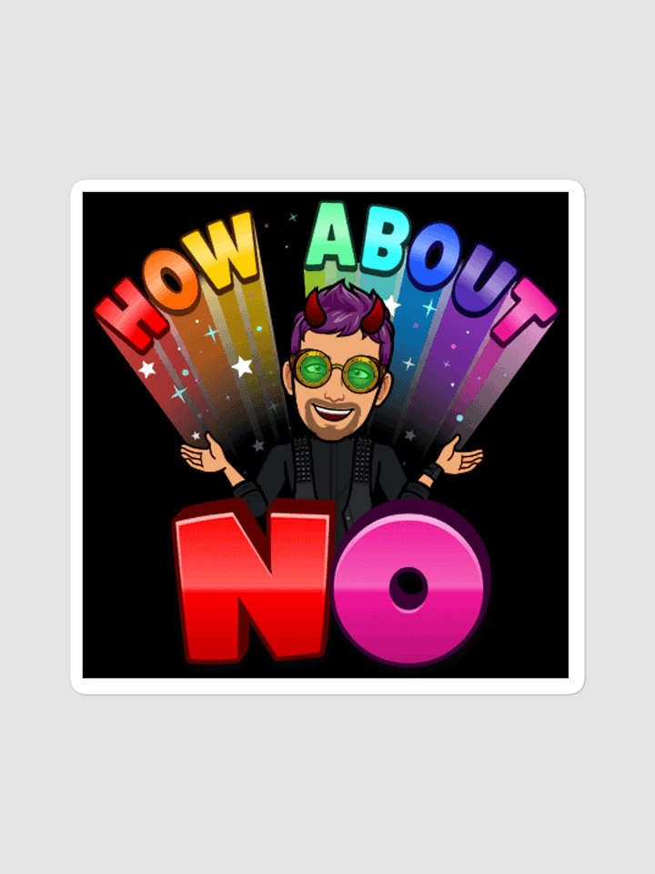 How About No Sticker product image (1)