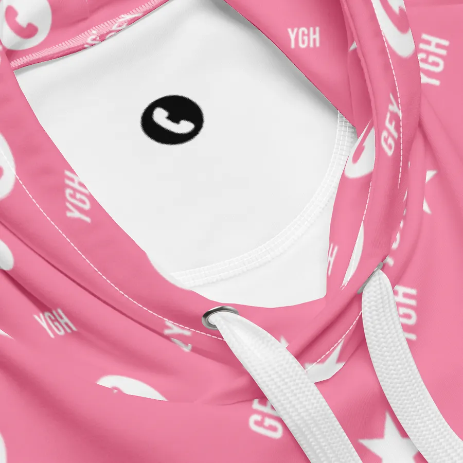 Hellboy 2025 pink hoodie