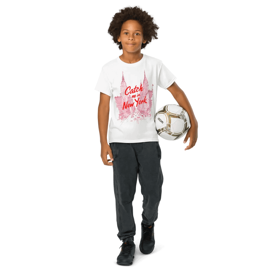 New York Skyline Youth Sports Tee product image (8)