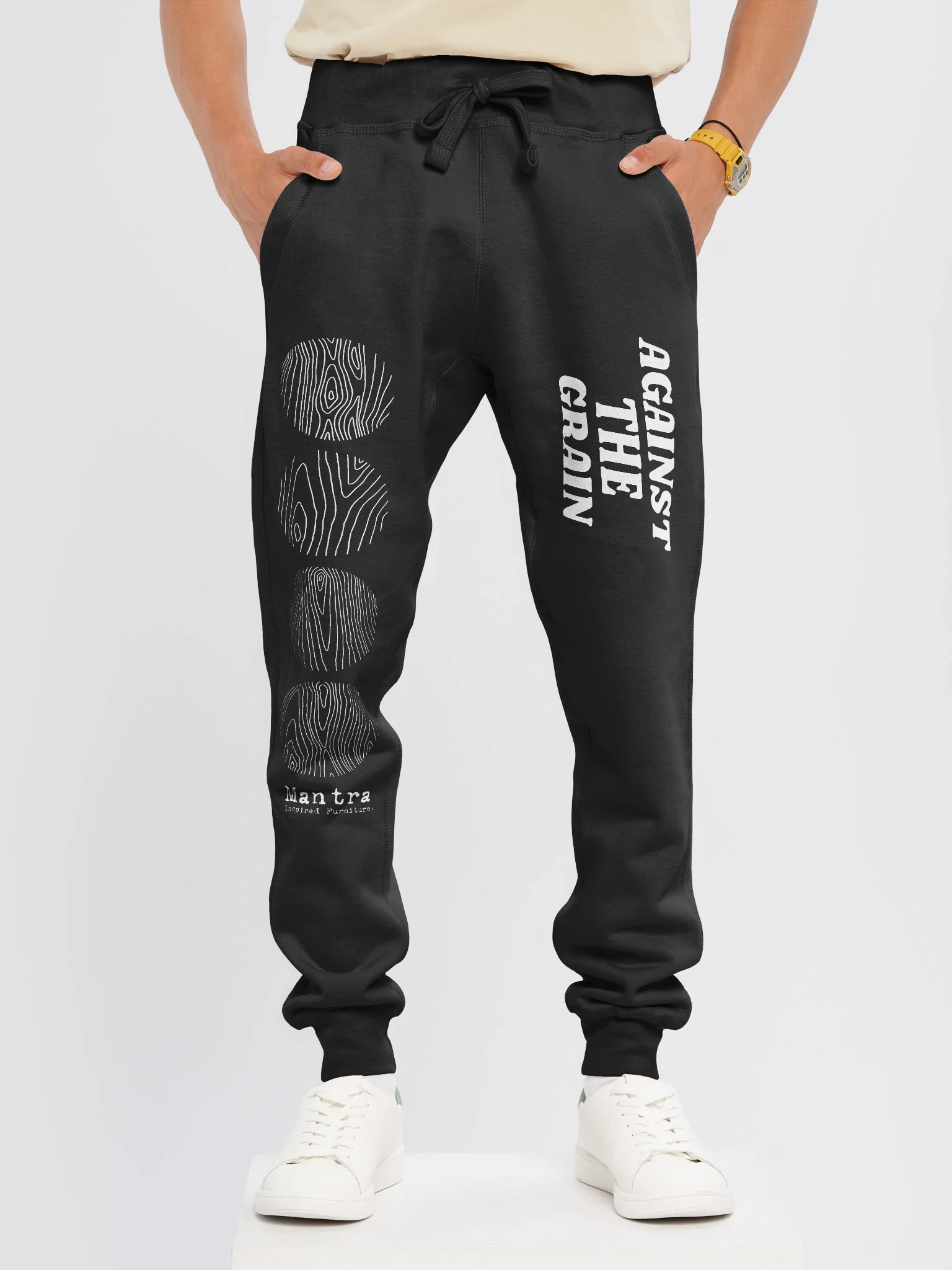 Against the Grain Fleece Unisex Joggers product image (3)
