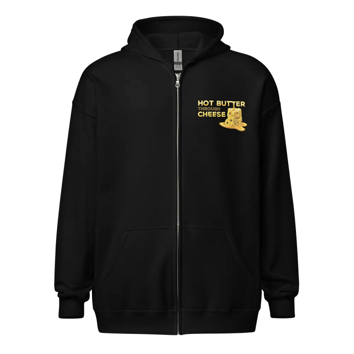 Hot Butter Through Cheese Zip Hoodie product image (1)