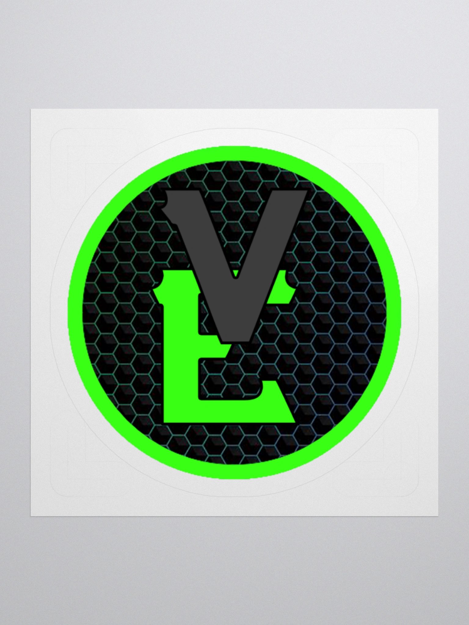 Kiss Cut Sticker VENT Circle Multi Carbon product image (1)