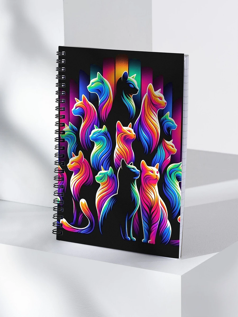 Spiral Notebook: Cat Pyramid product image (4)