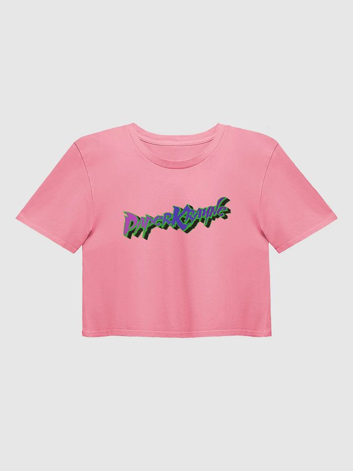 PaperKrayne Vibrant Chaos Crop Top product image (1)