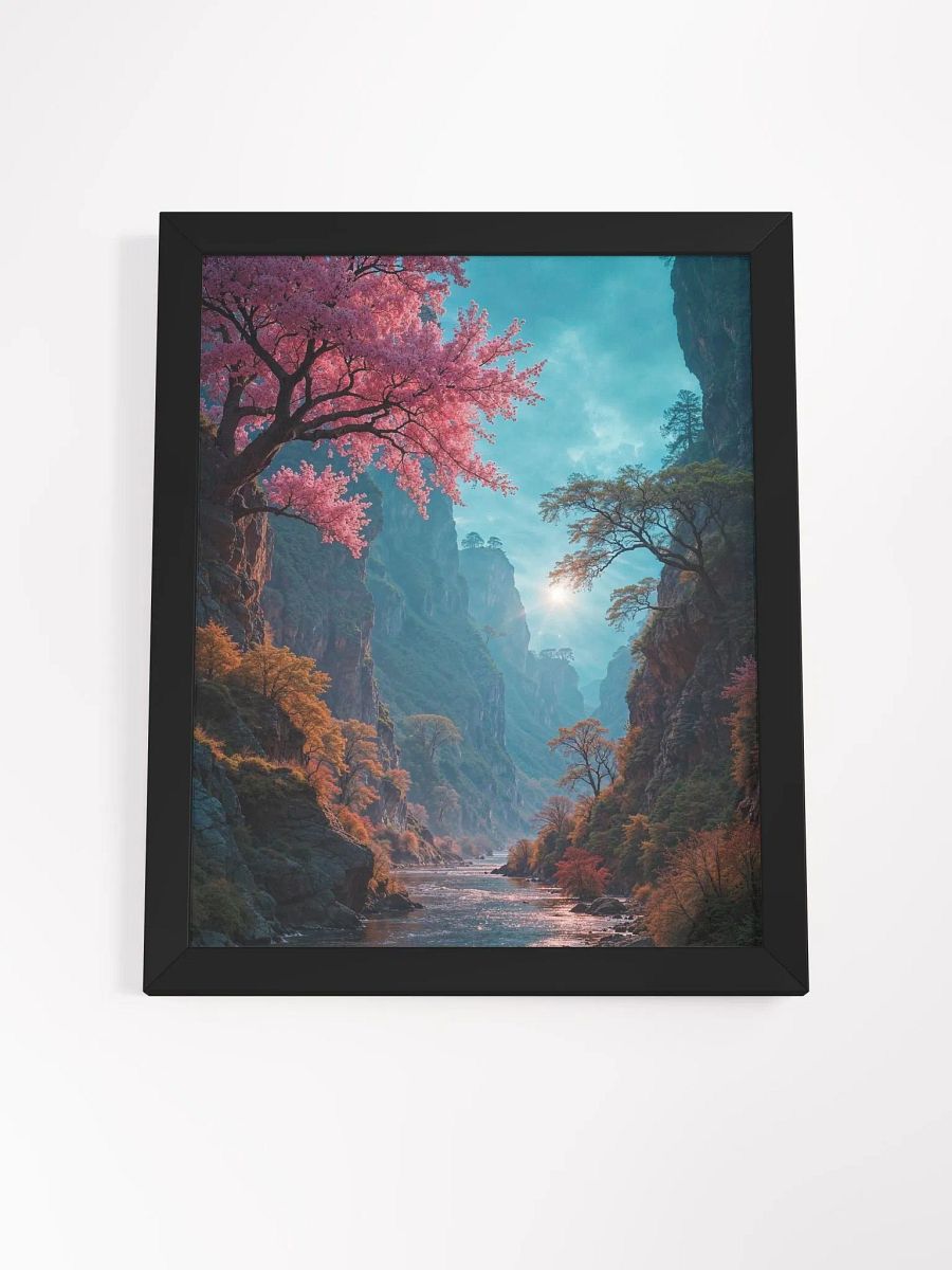 Tranquil Canyon Blossom Framed Print product image (24)