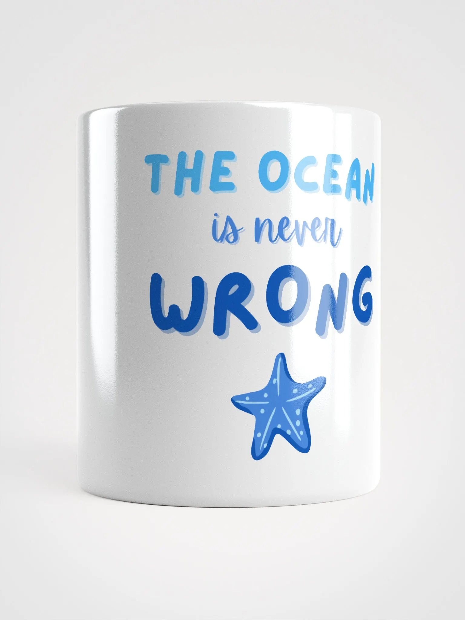The Ocean is Never Wrong MUG product image (1)