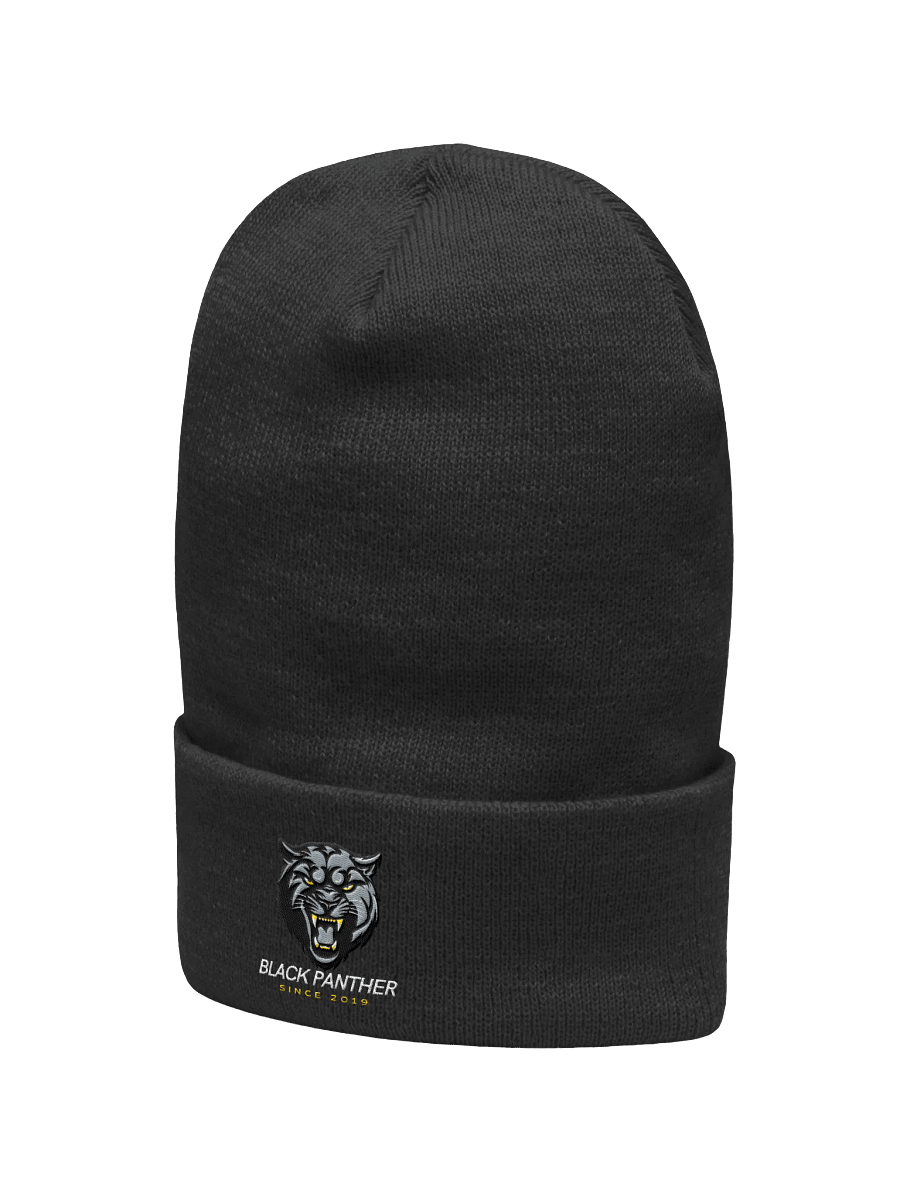 Fierce Panther Embroidered Beanie product image (13)