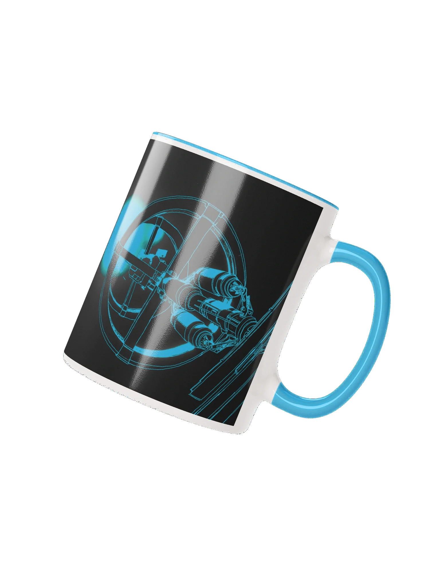 Space Station Mug - Blue product image (3)
