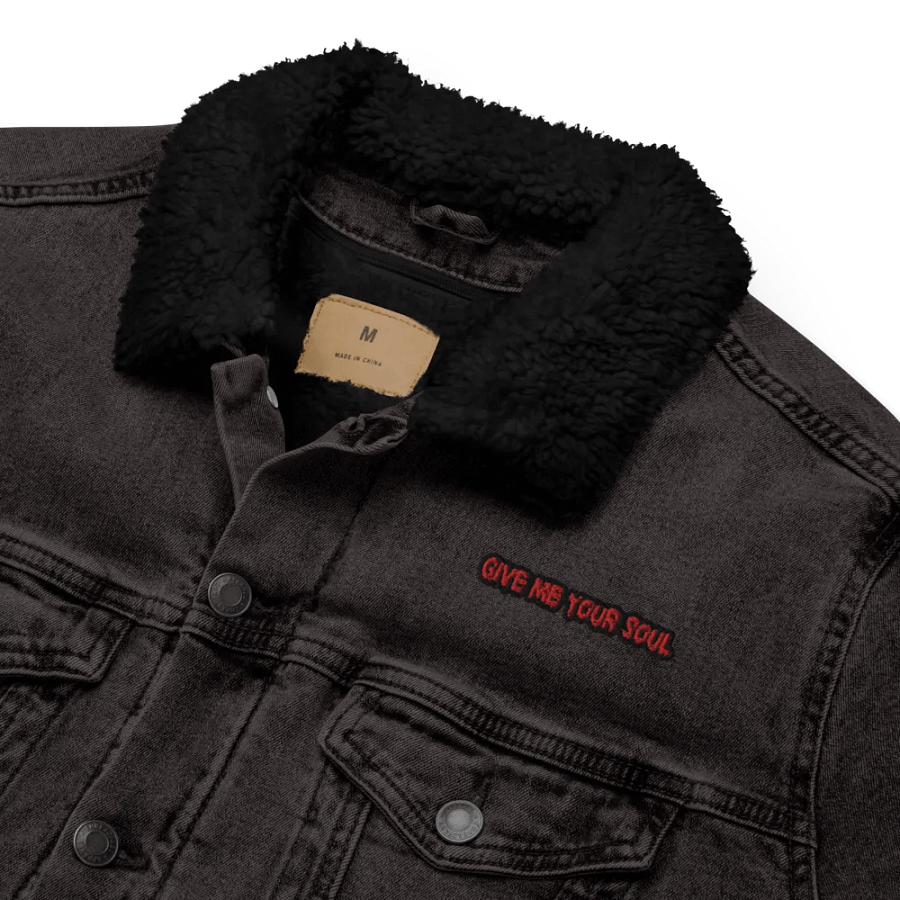 Deth Fluffy Denim Jacket product image (7)
