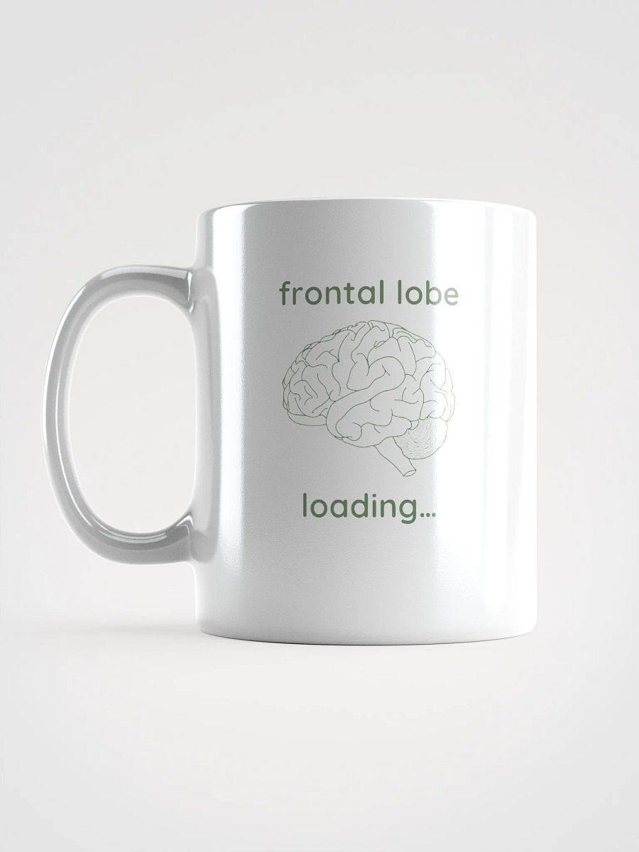 frontal lobe loading... mug (sage) product image (16)