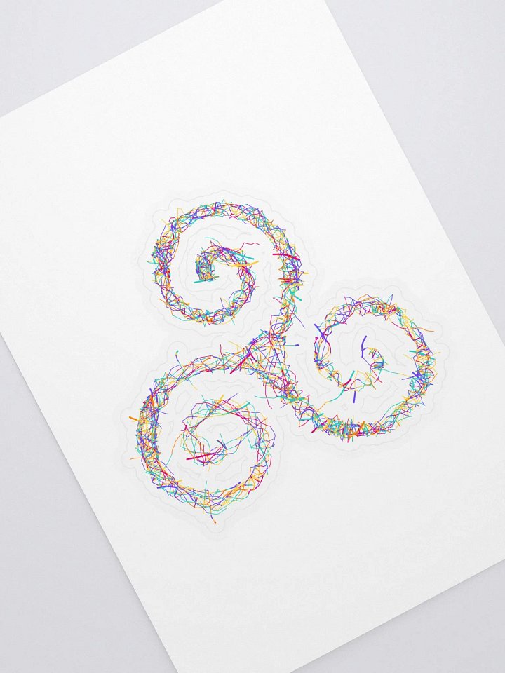 Mystic Swirls Kiss Cut Sticker Sheet product image (1)