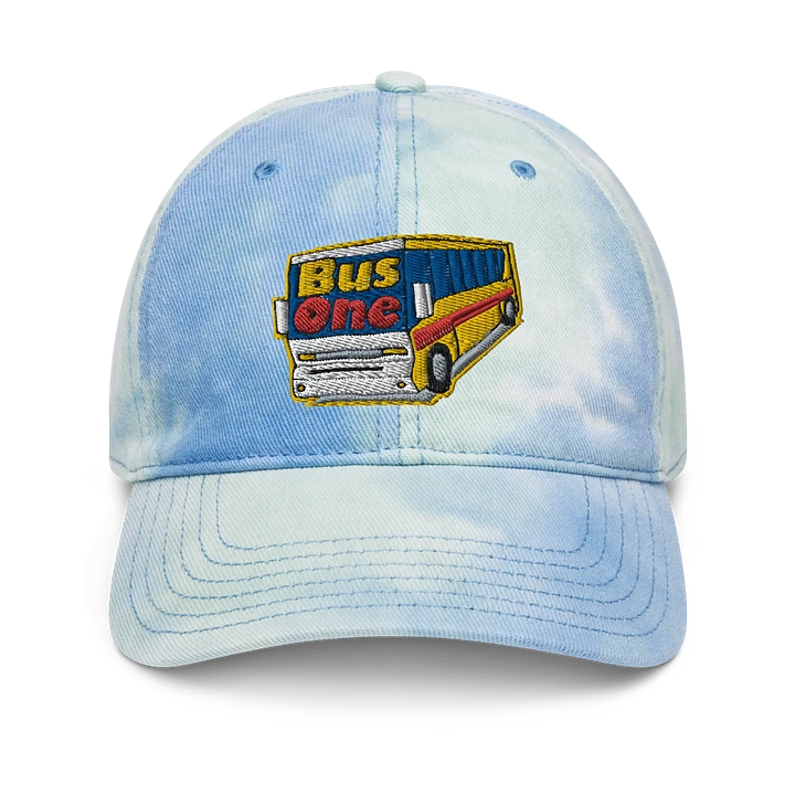 Tie Dye Bus One Trivia Hat product image (1)