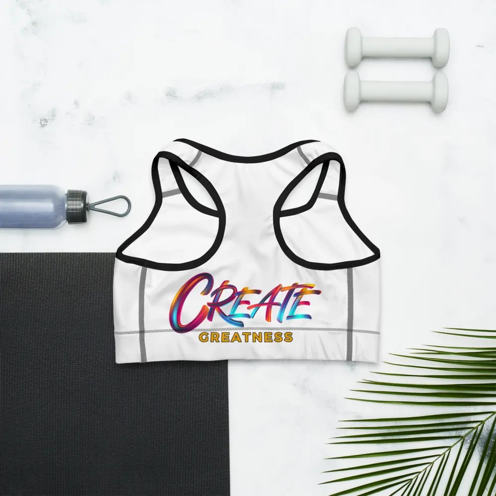 Born to Dance Her Silhouette Sporty Bra product image (7)