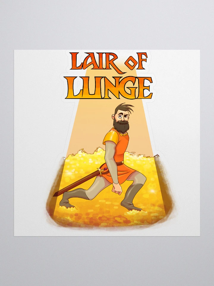 Lair of Lunge Sticker product image (1)