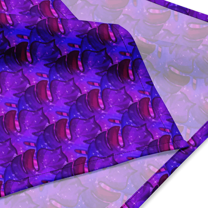 Galaxy Monstera Bandana product image (1)
