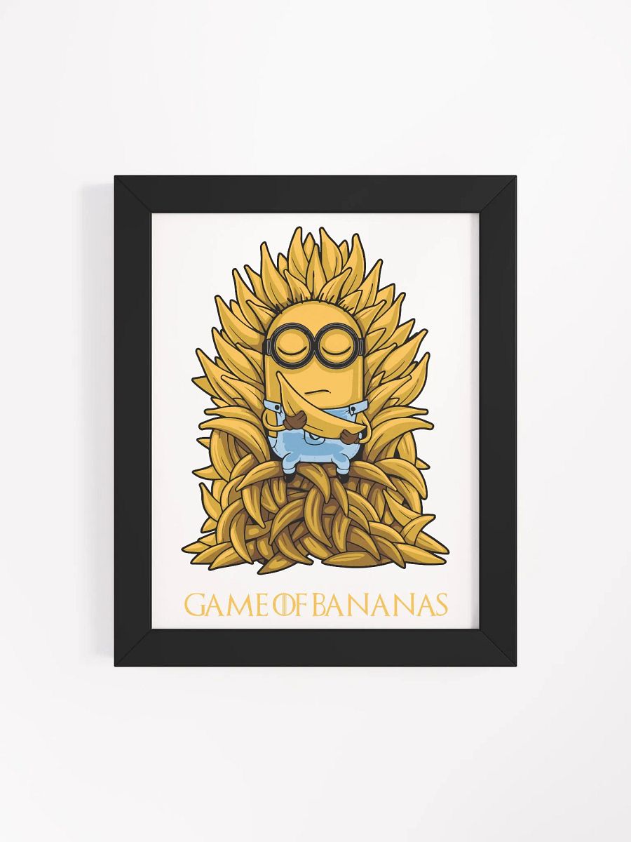Minion Banana Throne Poster product image (106)