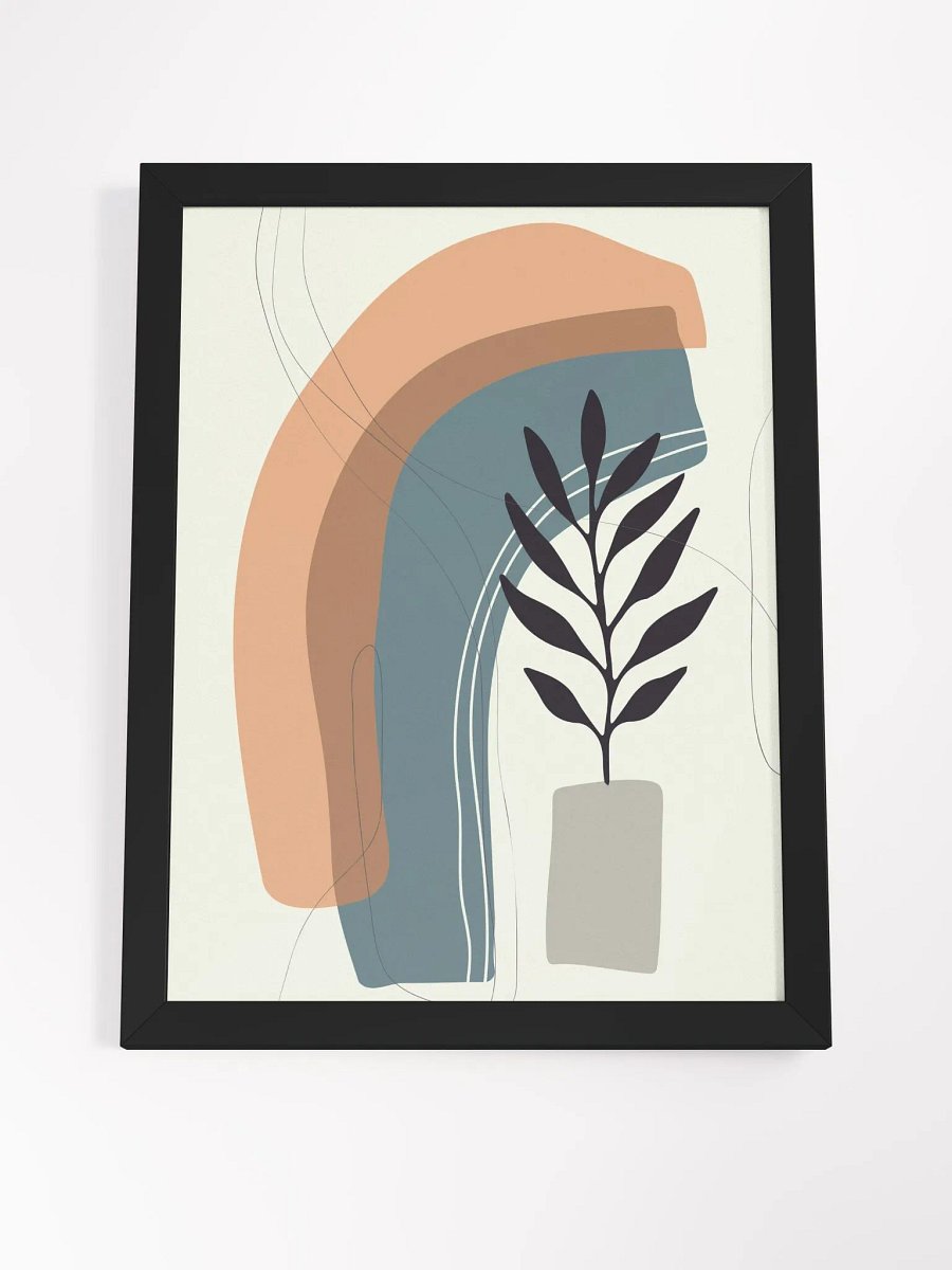 Vibrant Ayous Wood Framed Matte Poster product image (55)