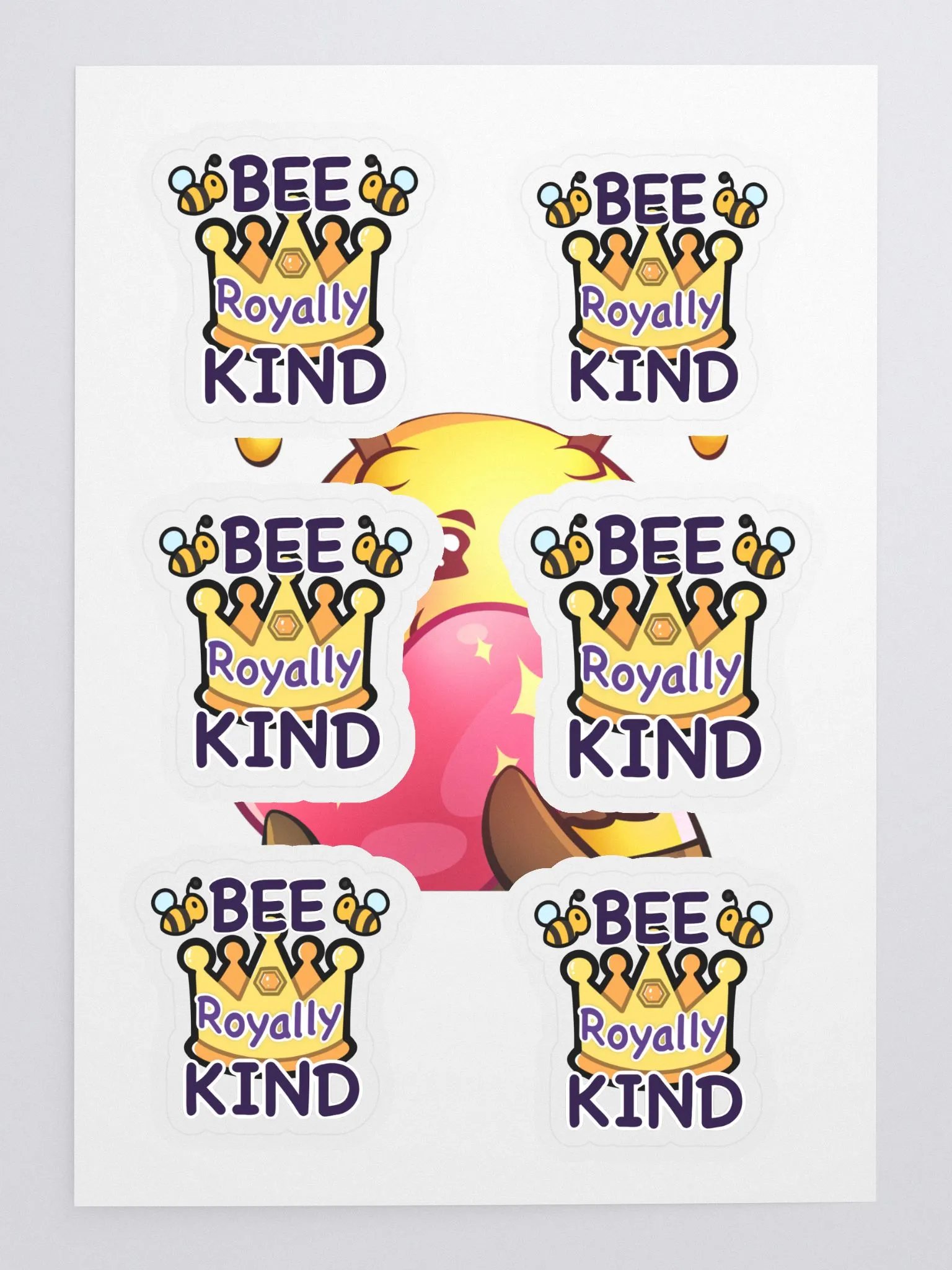 Be Royally Kind Bees stickers product image (3)