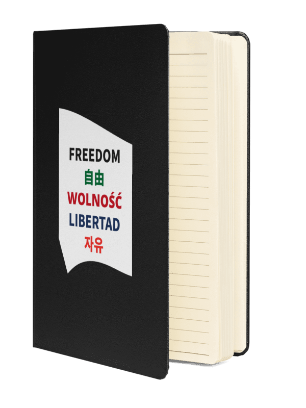 Hardcover Notebook, Freedom product image (2)