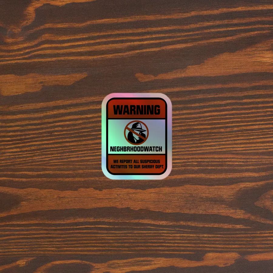 Neghbrhoodwatch Sticker product image (5)