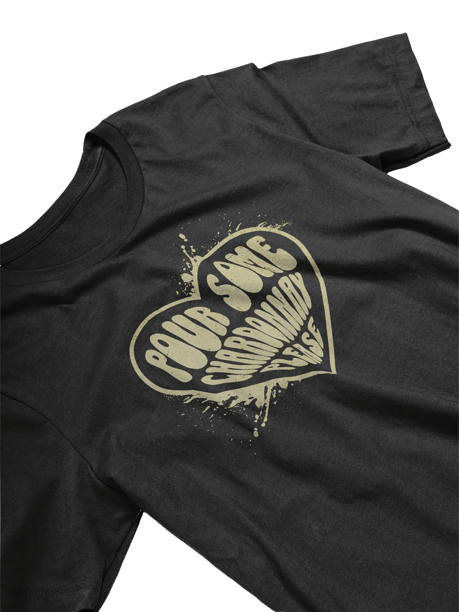 "Pour Some Chardonnay Please" Wine Aesthetic T-Shirt product image (5)