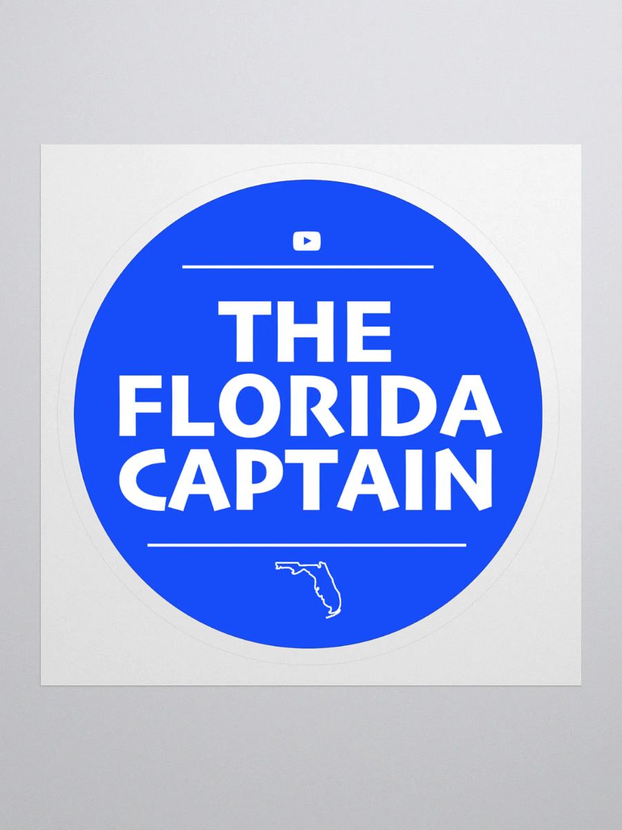 The Florida Captain Sticker product image (1)