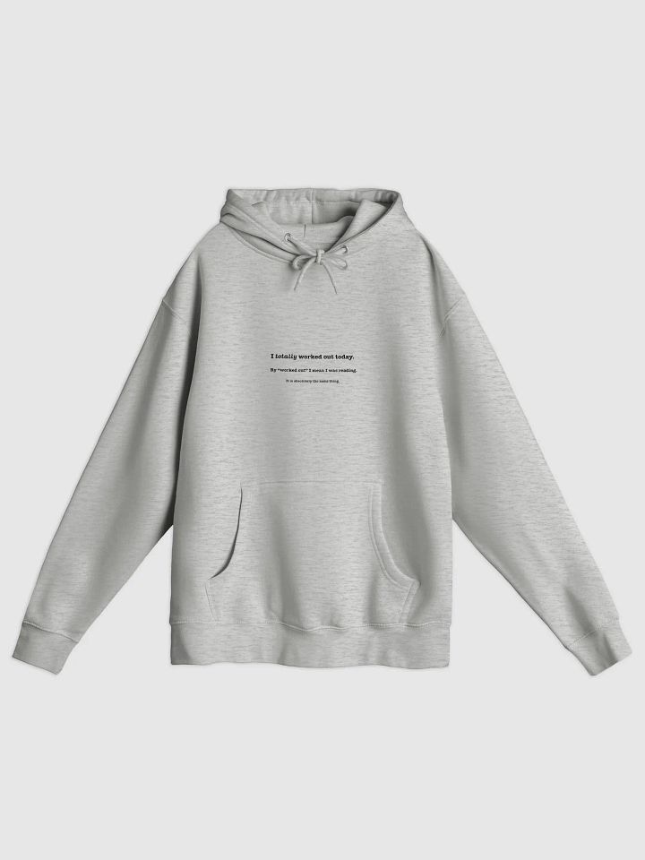 The Reader’s Workout Premium Pullover Hoodie product image (3)