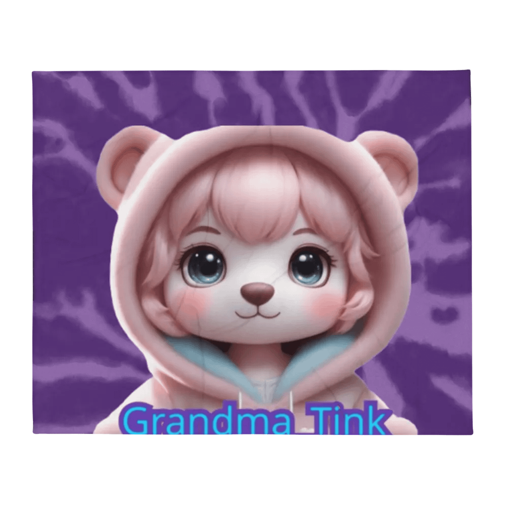 Cyber Bear Hood Throw Blanket product image (2)