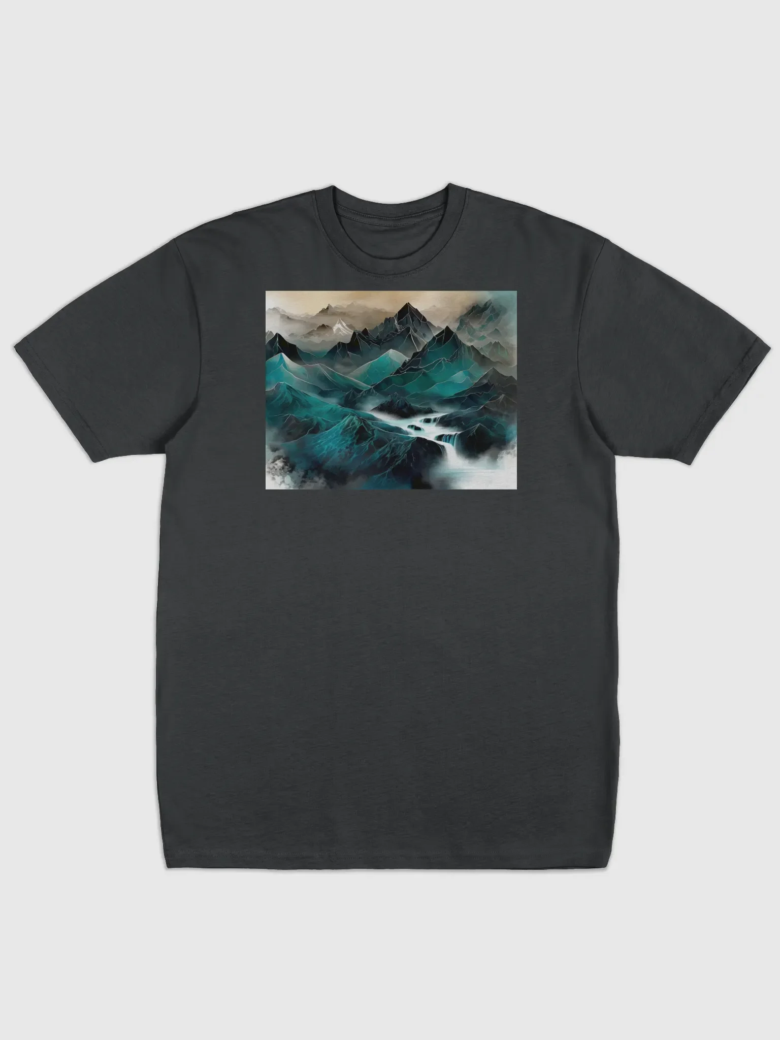 Ink Wash Elegance Heavyweight Tee product image (1)