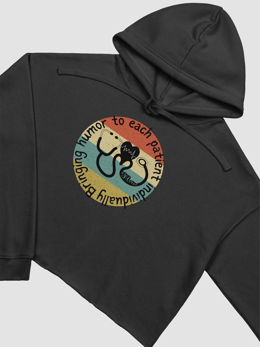 Bringing humor to each patient individually Crop Hoodie product image (11)