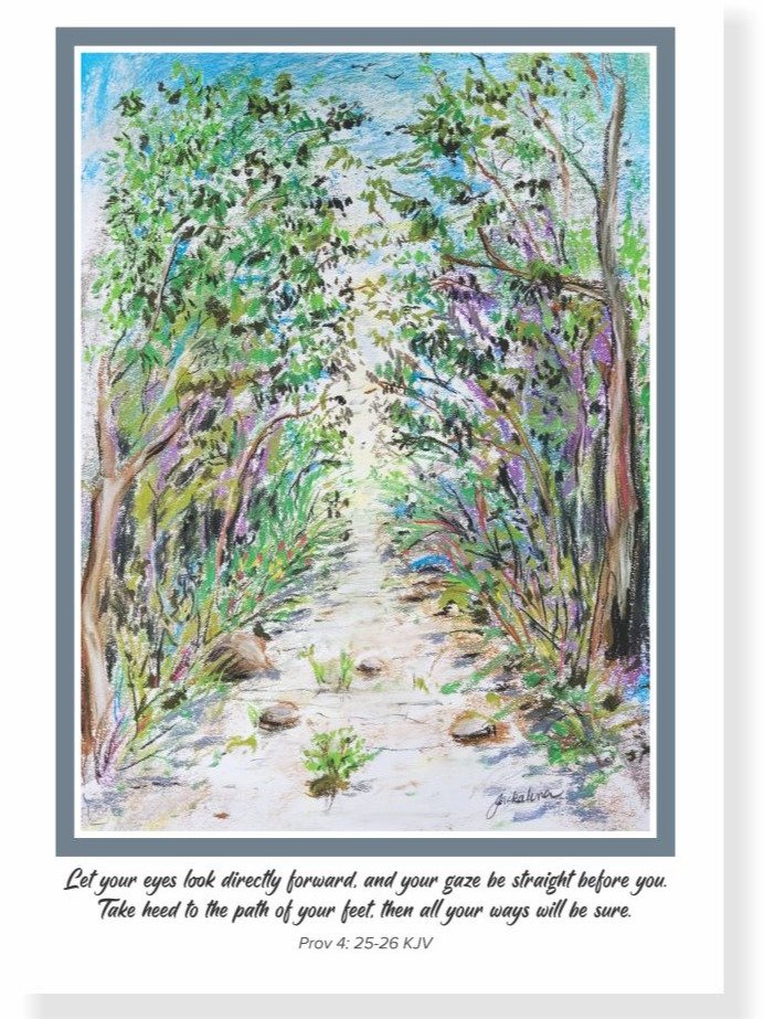 'Pathways' Inspirational A4 Poster Digital Download Printable product image (1)
