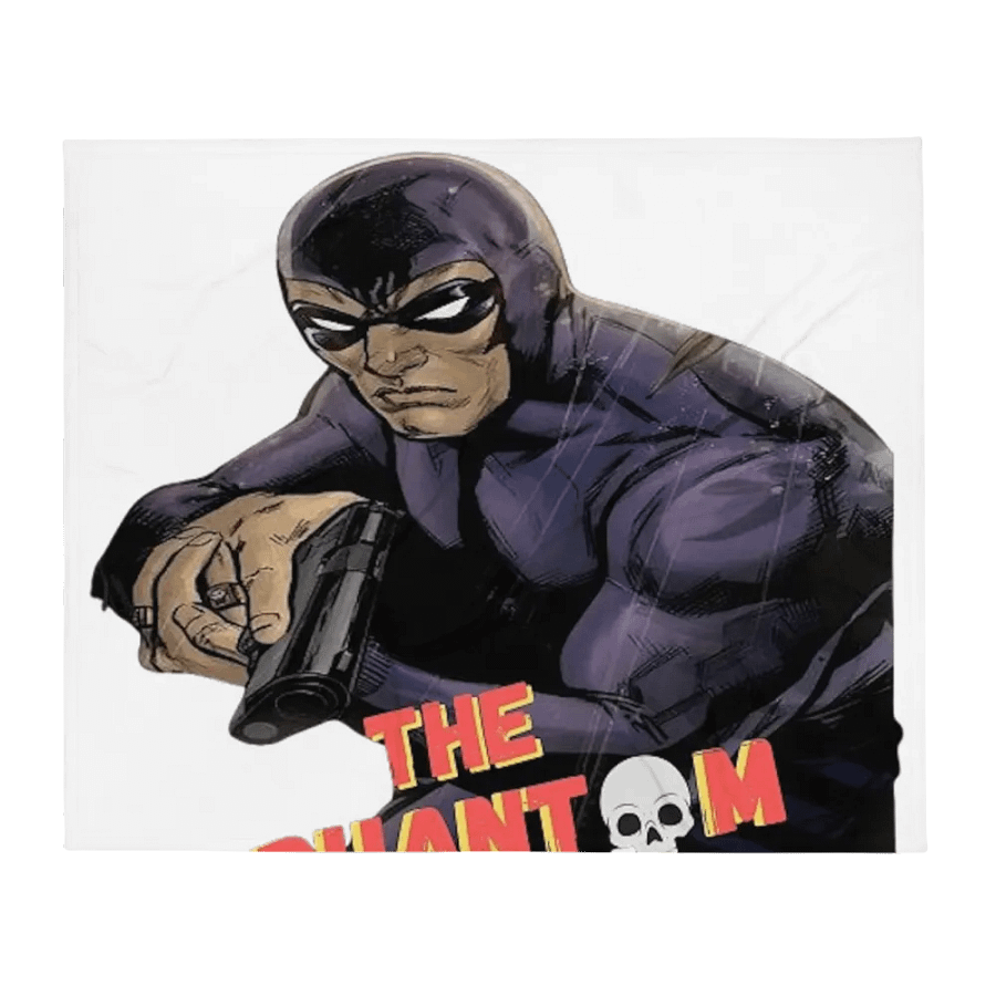 The GHOST WHO WALKS - GUNMAN Throw Blanket product image (1)