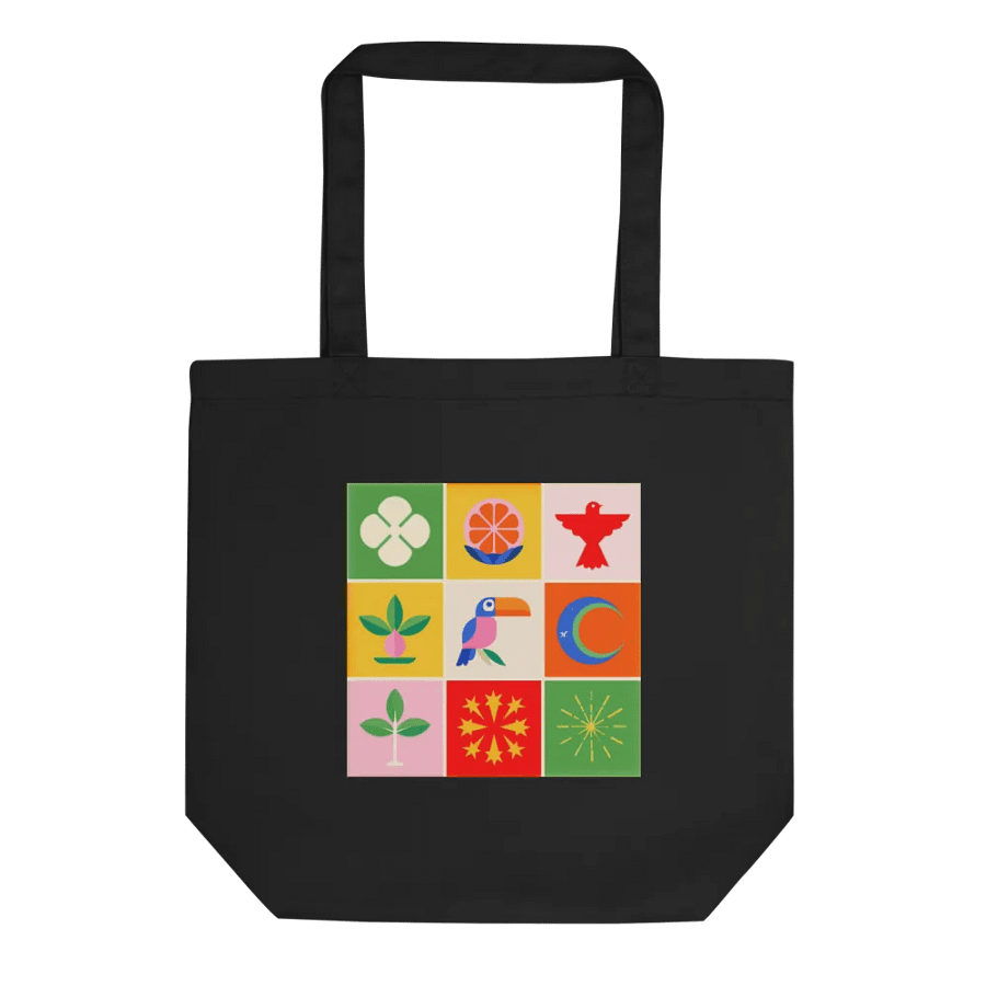 Whimsical Symbolic Eco Tote product image (1)